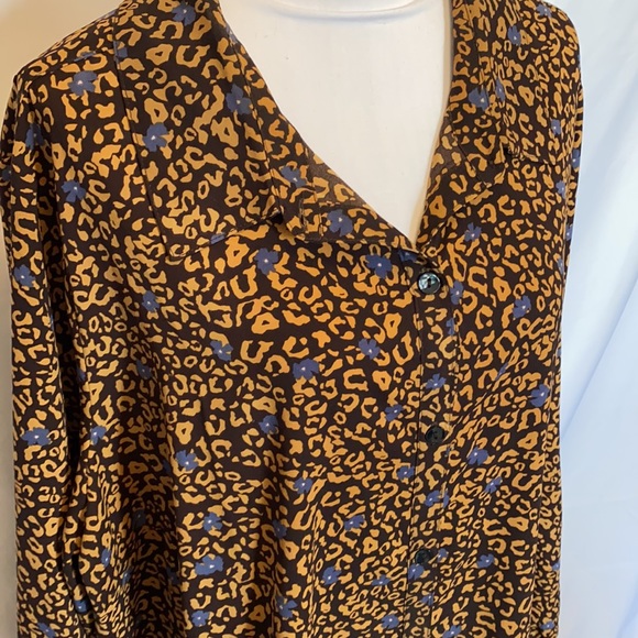 Logo animal print oversized dress. Bell and brown - Picture 5 of 11